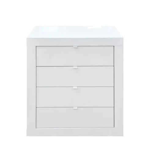 Bissolo Casa Cassettiere Multiuso|Cassettiere E Comodini<CASSETTIERA BASIC CM 70X35 H. 78 BIANCO LUCIDO: vendita online CASSETTIERA BASIC CM 70X35 H. 78 BIANCO LUCIDO in offerta