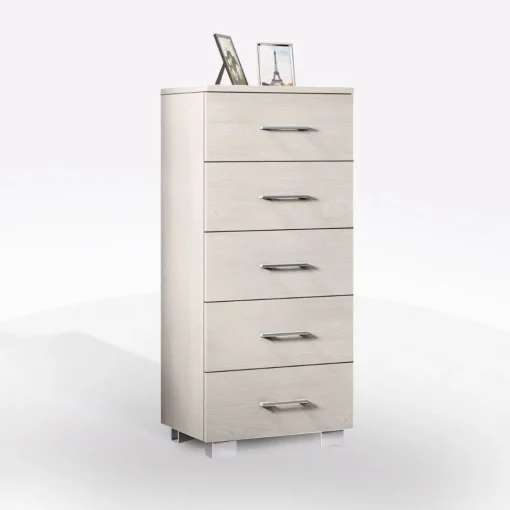 Bissolo Casa Cassettiere Multiuso|Cassettiere E Comodini<CASSETTIERA CM 42X44 H.103 OLMO BIANCO : vendita online CASSETTIERA CM 42X44 H.103 OLMO BIANCO in offerta