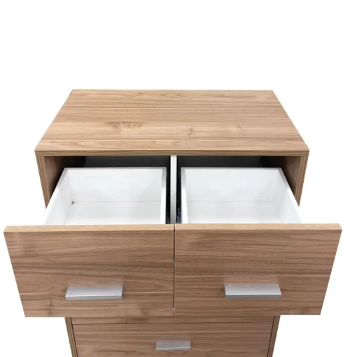 Bissolo Casa Cassettiere Multiuso|Cassettiere E Comodini<CASSETTIERA MOD. QUADRANTE CM 70X41 H. 112 NOCE STELVIO: vendita online CASSETTIERA MOD. QUADRANTE CM 70X41 H. 112 NOCE STELVIO in offerta