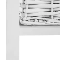 Bissolo Casa Cassettiere Multiuso<CASSETTIERA MULTIUSO IN LEGNO MASSELLO CM 27X30 H.60 BIANCO : vendita online CASSETTIERA MULTIUSO IN LEGNO MASSELLO CM 27X30 H.60 BIANCO in offerta