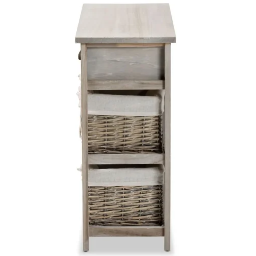 Bissolo Casa Cassettiere Multiuso<CASSETTIERA MULTIUSO IN LEGNO MASSELLO CM 74X29 H.65.5 CEMENTO : vendita online CASSETTIERA MULTIUSO IN LEGNO MASSELLO CM 74X29 H.65.5 CEMENTO in offerta