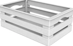 Bissolo Casa Cesti, Cestini E Portabiancheria Plastica<CASSETTINA TINA PANNA 25X15,5X10CM: vendita online CASSETTINA TINA PANNA 25X15,5X10CM in offerta