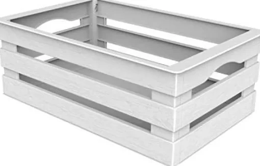 Bissolo Casa Cesti, Cestini E Portabiancheria Plastica<CASSETTINA TINA PANNA 25X15,5X10CM: vendita online CASSETTINA TINA PANNA 25X15,5X10CM in offerta