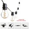 Bissolo Casa Lampadine<CATENA 10 PORTALAMPADE E27 -NERA 11.5MT: vendita online CATENA 10 PORTALAMPADE E27 -NERA 11.5MT in offerta