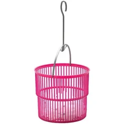 Bissolo Casa Stendibiancheria<CESTINO CON 20 MOLLETTE ASSORTITO D. 19.5 H. 9.5CM: vendita online CESTINO CON 20 MOLLETTE ASSORTITO D. 19.5 H. 9.5CM in offerta