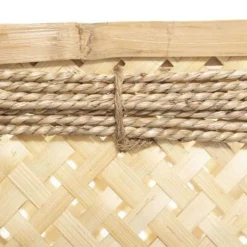 Bissolo Casa Cesti, Cestini E Portabiancheria Legno<CESTO IN BAMBO NATURALE 39X28 H 20CM: vendita online CESTO IN BAMBO NATURALE 39X28 H 20CM in offerta