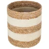 Bissolo Casa Cesti, Cestini E Portabiancheria Legno<CESTO IN BAMBO PANNA/NATURALE D 24 H 24.5CM: vendita online CESTO IN BAMBO PANNA/NATURALE D 24 H 24.5CM in offerta