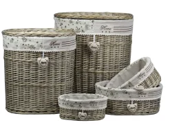 Bissolo Casa Cesti, Cestini E Portabiancheria Legno<CESTO OVALE IN VIMINI 1 PEZZO 44X30X48CM : vendita online CESTO OVALE IN VIMINI 1 PEZZO 44X30X48CM in offerta