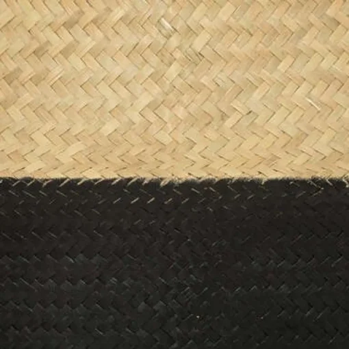 Bissolo Casa Cesti, Cestini E Portabiancheria Legno<CESTO PIEGHEVOLE DANILO NERO/NATURALE D 40CM: vendita online CESTO PIEGHEVOLE DANILO NERO/NATURALE D 40CM in offerta