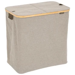 Bissolo Casa Cesti, Cestini E Portabiancheria Portabiancheria<CESTO PORTA BIANCHERIA IN BAMBOO/POLIESTERE/CARTONE BEIGE 53X33X54CM: vendita online CESTO PORTA BIANCHERIA IN BAMBOO/POLIESTERE/CARTONE BEIGE 53X33X54CM in offerta