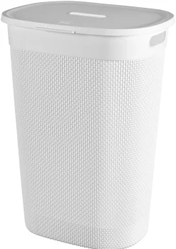 Bissolo Casa Cesti, Cestini E Portabiancheria Portabiancheria<CESTO PORTABIANCHERIA MOD. FILO IN PLASTICA RICICLATA 44X35X61CM 55LT BIANCO : vendita online CESTO PORTABIANCHERIA MOD. FILO IN PLASTICA RICICLATA 44X35X61CM 55LT BIANCO in offerta