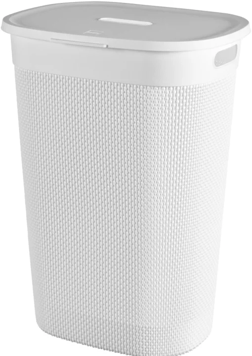 Bissolo Casa Cesti, Cestini E Portabiancheria Portabiancheria<CESTO PORTABIANCHERIA MOD. FILO IN PLASTICA RICICLATA 44X35X61CM 55LT BIANCO : vendita online CESTO PORTABIANCHERIA MOD. FILO IN PLASTICA RICICLATA 44X35X61CM 55LT BIANCO in offerta