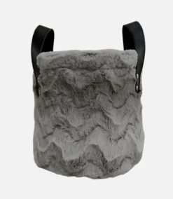 Bissolo Casa Cesti, Cestini E Portabiancheria Plastica<CESTO ROTONDO FELPATO GRIGIO CON MANICI 1 PEZZO D24XH24CM: vendita online CESTO ROTONDO FELPATO GRIGIO CON MANICI 1 PEZZO D24XH24CM in offerta