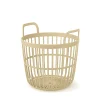 Bissolo Casa Cesti, Cestini E Portabiancheria Plastica<CESTO ZOE CREMA 36.4X36.4X35.9CM: vendita online CESTO ZOE CREMA 36.4X36.4X35.9CM in offerta
