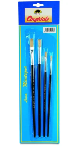 Bissolo Casa Pittura E Accessori Pennelli<CINGHIALE- SET 4 PENNELLI SERIE 577 4-10 SERIE 766 2,8: vendita online CINGHIALE- SET 4 PENNELLI SERIE 577 4-10 SERIE 766 2,8 in offerta