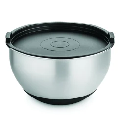 Bissolo Casa Piatti Insalatiere E Terrine<Ciotola in acciaio inox coperchio e base in gomma