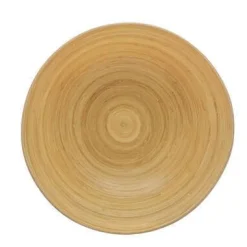 Bissolo Casa Piatti Insalatiere E Terrine<CIOTOLA IN BAMBU' BIANCA 25X8.5CM 170CL