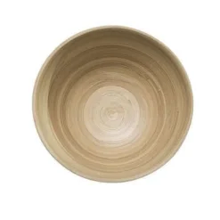 Bissolo Casa Piatti Insalatiere E Terrine<CIOTOLA IN BAMBU' NATURALE 25X8.5CM 170CL