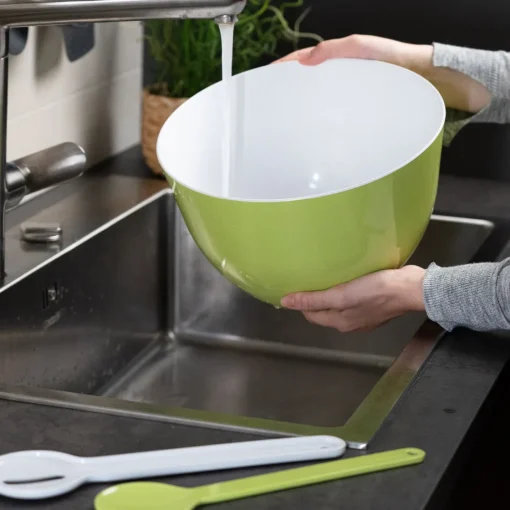 Bissolo Casa Piatti Insalatiere E Terrine<CIOTOLA LINEA PILE LARGE DIAM. CM 28 IN MELAMINA VERDE