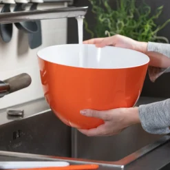 Bissolo Casa Piatti Insalatiere E Terrine<CIOTOLA LINEA PILE LARGE DIAM. CM 28 IN MELAMINA ARANCIO