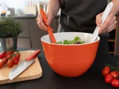 Bissolo Casa Piatti Insalatiere E Terrine<CIOTOLA LINEA PILE SMALL DIAM. CM 22 IN MELAMINA ARANCIO