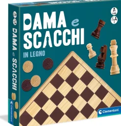 Bissolo Casa Giochi Da Tavolo Classici<CLEMENTONI - SCACCHI+ DAMA IN LEGNO: vendita online CLEMENTONI - SCACCHI+ DAMA IN LEGNO in offerta