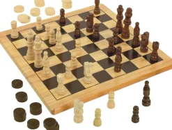 Bissolo Casa Giochi Da Tavolo Classici<CLEMENTONI - SCACCHI+ DAMA IN LEGNO: vendita online CLEMENTONI - SCACCHI+ DAMA IN LEGNO in offerta