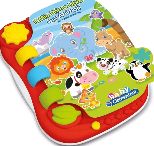 Bissolo Casa Prima Infanzia<CLEMENTONI BABY - PRIMO LIBRO DEGLI ANIMALI -K-: vendita online CLEMENTONI BABY - PRIMO LIBRO DEGLI ANIMALI -K- in offerta