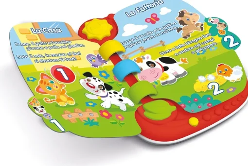 Bissolo Casa Prima Infanzia<CLEMENTONI BABY - PRIMO LIBRO DEGLI ANIMALI -K-: vendita online CLEMENTONI BABY - PRIMO LIBRO DEGLI ANIMALI -K- in offerta