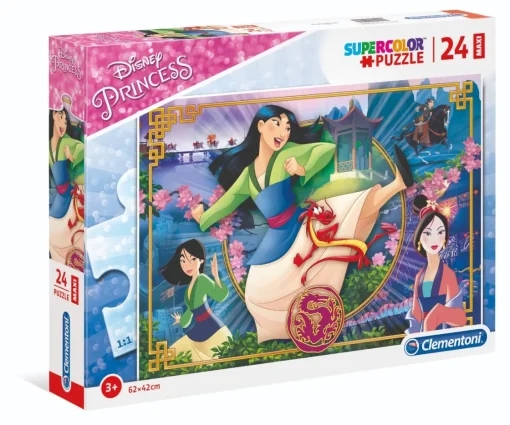 Bissolo Casa Puzzle Bambini<CLEMENTONI MAXI SUPERCOLOR - PUZZLE 24 MAXI PEZZI PRINCESS MULAN: vendita online CLEMENTONI MAXI SUPERCOLOR - PUZZLE 24 MAXI PEZZI PRINCESS MULAN in offerta