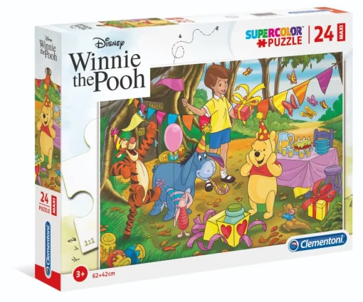 Bissolo Casa Puzzle Bambini<CLEMENTONI MAXI SUPERCOLOR - PUZZLE 24 MAXI PEZZI WINNIE THE POOH: vendita online CLEMENTONI MAXI SUPERCOLOR - PUZZLE 24 MAXI PEZZI WINNIE THE POOH in offerta