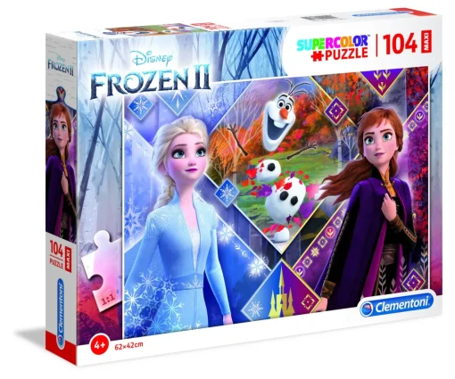 Bissolo Casa Puzzle Bambini<CLEMENTONI MAXI SUPERCOLOR - PUZZLE 104 MAXI PEZZI FROZEN 2 : vendita online CLEMENTONI MAXI SUPERCOLOR - PUZZLE 104 MAXI PEZZI FROZEN 2 in offerta