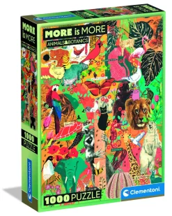 Bissolo Casa Puzzle 1000 Pezzi<CLEMENTONI MORE IS MORE - PUZZLE 1000 PEZZI ANIMAL AND BOTANICS: vendita online CLEMENTONI MORE IS MORE - PUZZLE 1000 PEZZI ANIMAL AND BOTANICS in offerta