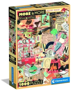 Bissolo Casa Puzzle 1000 Pezzi<CLEMENTONI MORE IS MORE - PUZZLE 1000 PEZZI BOOKS AND WRITING: vendita online CLEMENTONI MORE IS MORE - PUZZLE 1000 PEZZI BOOKS AND WRITING in offerta