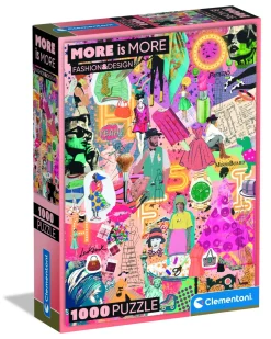 Bissolo Casa Puzzle 1000 Pezzi<CLEMENTONI MORE IS MORE - PUZZLE 1000 PEZZI FASHION AND DESIGN: vendita online CLEMENTONI MORE IS MORE - PUZZLE 1000 PEZZI FASHION AND DESIGN in offerta