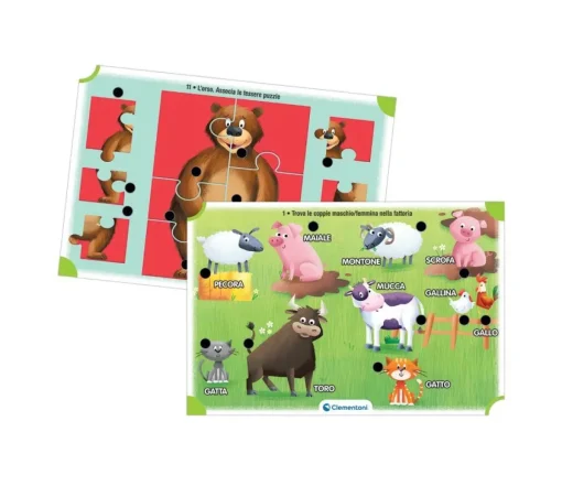 Bissolo Casa Giochi Educativi Da 3 A 5 Anni<CLEMENTONI SAPIENTINO - ANIMALI: vendita online CLEMENTONI SAPIENTINO - ANIMALI in offerta