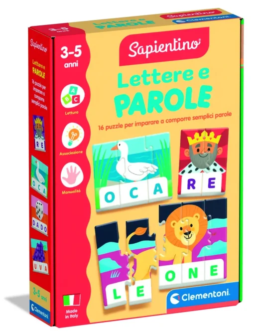 Bissolo Casa Giochi Educativi Da 4 A 6 Anni<CLEMENTONI SAPIENTINO - LETTERE E PAROLE: vendita online CLEMENTONI SAPIENTINO - LETTERE E PAROLE in offerta