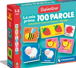Bissolo Casa Giochi Educativi Da 1 A 3 Anni<CLEMENTONI SAPIENTINO - LE MIE PRIME 100 PAROLE: vendita online CLEMENTONI SAPIENTINO - LE MIE PRIME 100 PAROLE in offerta