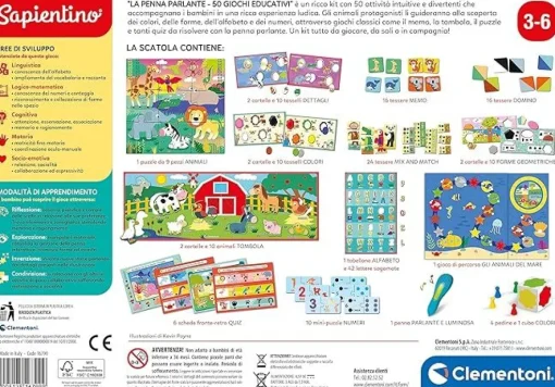 Bissolo Casa Giochi Educativi Da 3 A 5 Anni<CLEMENTONI SAPIENTINO - PENNA INTERATTIVA 50 GIOCHI: vendita online CLEMENTONI SAPIENTINO - PENNA INTERATTIVA 50 GIOCHI in offerta