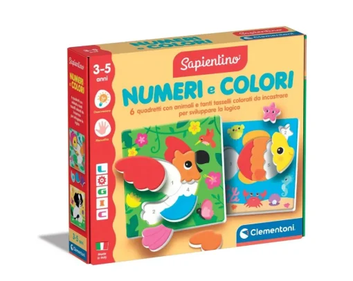 Bissolo Casa Giochi Educativi Da 3 A 5 Anni<CLEMENTONI SAPIENTINO LOGIC - NUMERI E COLORI: vendita online CLEMENTONI SAPIENTINO LOGIC - NUMERI E COLORI in offerta