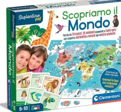 Bissolo Casa Giochi Educativi Da 6 A 10 Anni<CLEMENTONI SAPIENTINO PIU' - SCOPRIAMO IL MONDO SMART: vendita online CLEMENTONI SAPIENTINO PIU' - SCOPRIAMO IL MONDO SMART in offerta