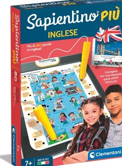Bissolo Casa Giochi Educativi Da 6 A 10 Anni<CLEMENTONI SAPIENTINO PIU - INGLESE: vendita online CLEMENTONI SAPIENTINO PIU - INGLESE in offerta