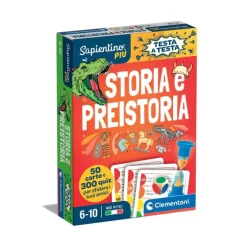 Bissolo Casa Giochi Educativi Da 6 A 10 Anni<CLEMENTONI SAPIENTINO PIU - CARTE STORIA E PREISTORIA: vendita online CLEMENTONI SAPIENTINO PIU - CARTE STORIA E PREISTORIA in offerta