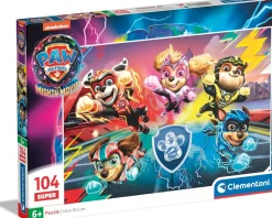 Bissolo Casa Puzzle Bambini<CLEMENTONI SUPER - PUZZLE 104 PEZZI PAW PATROL TH MIGHTY MOVIE: vendita online CLEMENTONI SUPER - PUZZLE 104 PEZZI PAW PATROL TH MIGHTY MOVIE in offerta