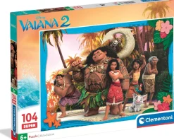 Bissolo Casa Puzzle Bambini<CLEMENTONI SUPER - PUZZLE 104 PEZZI DISNEY VAIANA 2: vendita online CLEMENTONI SUPER - PUZZLE 104 PEZZI DISNEY VAIANA 2 in offerta