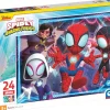 Bissolo Casa Puzzle Bambini<CLEMENTONI SUPERCOLOR - PUZZLE 24 MAXI PEZZI SPIDEY AND HIS AMAZING FRIEN: vendita online CLEMENTONI SUPERCOLOR - PUZZLE 24 MAXI PEZZI SPIDEY AND HIS AMAZING FRIEN in offerta