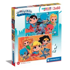 Bissolo Casa Puzzle Bambini<CLEMENTONI SUPERCOLOR - PUZZLE 2X60 DC COMICS SUPERFRIENDS: vendita online CLEMENTONI SUPERCOLOR - PUZZLE 2X60 DC COMICS SUPERFRIENDS in offerta