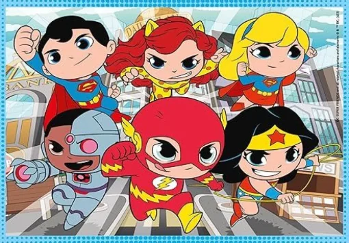 Bissolo Casa Puzzle Bambini<CLEMENTONI SUPERCOLOR - PUZZLE 4 IN 1 SUPERFRIENDS: vendita online CLEMENTONI SUPERCOLOR - PUZZLE 4 IN 1 SUPERFRIENDS in offerta