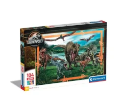 Bissolo Casa Puzzle Bambini<CLEMENTONI SUPERCOLOR - PUZZLE 104 PEZZI MAXI JURASSIC WORLD: vendita online CLEMENTONI SUPERCOLOR - PUZZLE 104 PEZZI MAXI JURASSIC WORLD in offerta