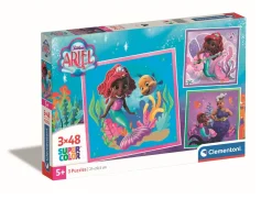 Bissolo Casa Puzzle Bambini<CLEMENTONI SUPERCOLOR - PUZZLE 3X48 SQUARE DISNEY ARIEL: vendita online CLEMENTONI SUPERCOLOR - PUZZLE 3X48 SQUARE DISNEY ARIEL in offerta